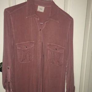 Harper coral pink flannel